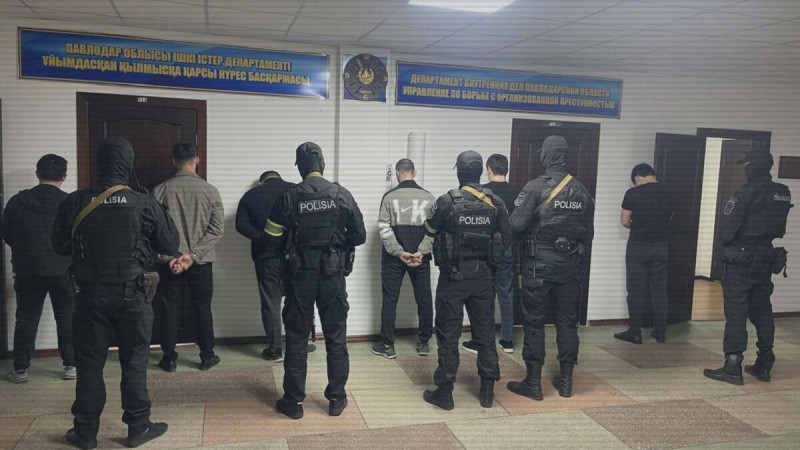 Елді бопсалап келген қылмыстық топ ұсталды.