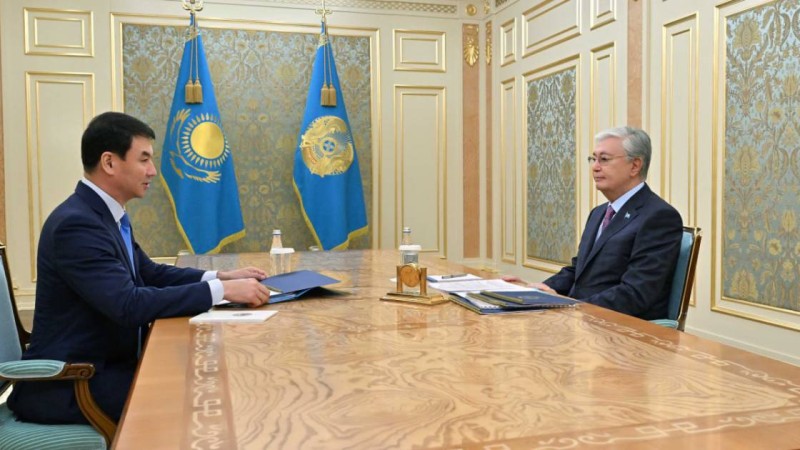 Тоқаев Алматының жаңа әкімін қабылдады.