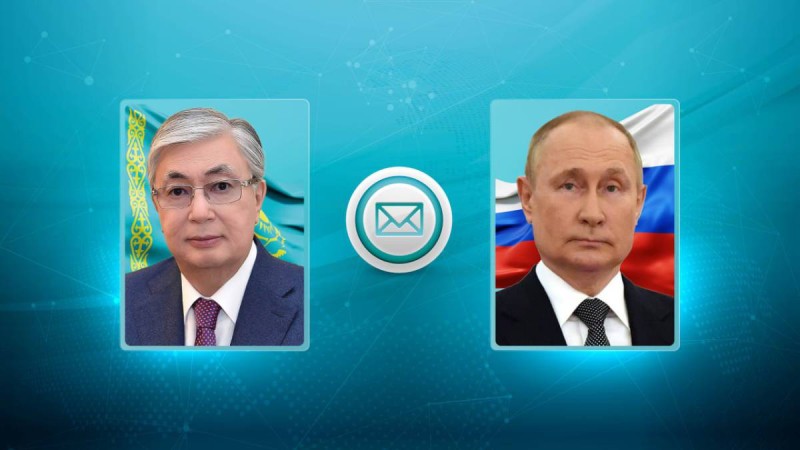 Қасым-Жомарт Тоқаев Путинді Қазақстан-Ресей мемлекеттік шекарасы туралы шарттың қабылданғанына 20 жыл толуымен құттықтады.