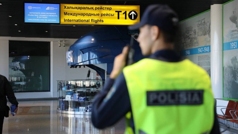Мас жолаушы әйел Ақтау-Баку рейсінен түсірілді.