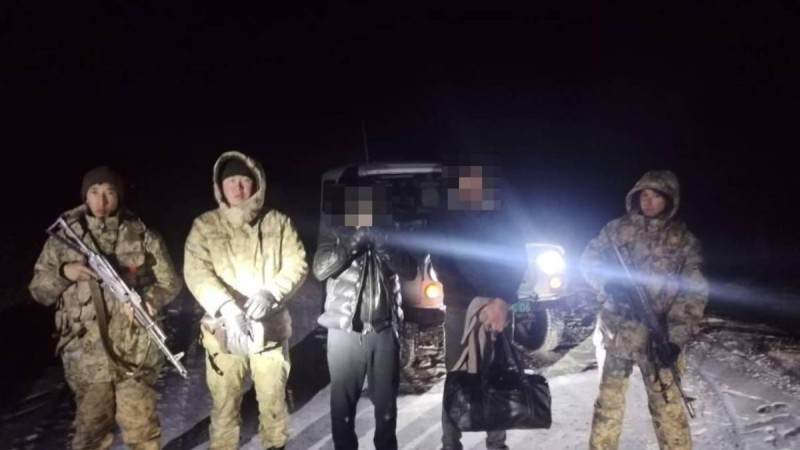 Қостанай облысында мемлекеттік шекараны заңсыз кесіп өтпек болған шетелдіктер ұсталды.
