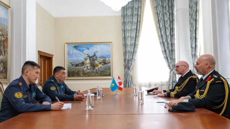 Канаданың әскери атташесі Қазақстанға келді.