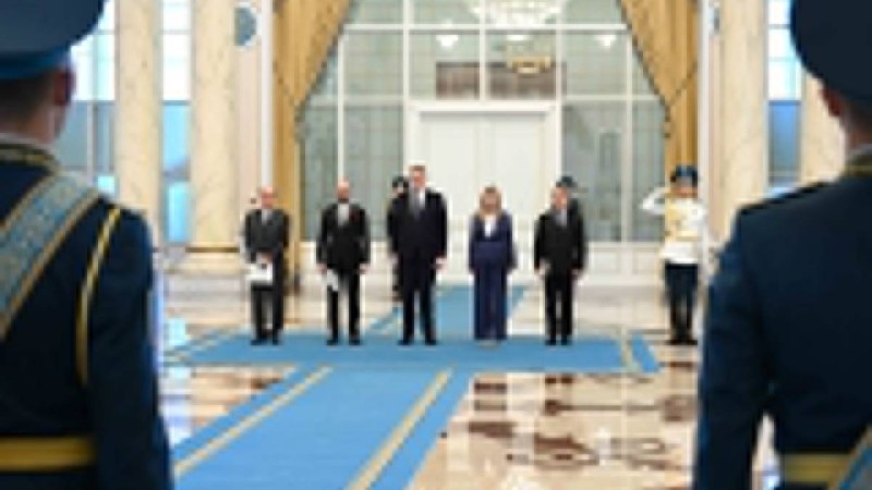 Тоқаев бірқатар мемлекеттің елшілерінен сенім грамоталарын қабылдады.