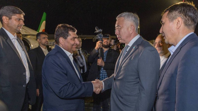 Иран президентінің міндетін атқарушы Мохаммад Мохбер Астанаға келді.