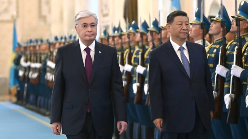 Тоқаев пен Си Цзиньпин «Ақорда» резиденциясында кездесу өткізді.