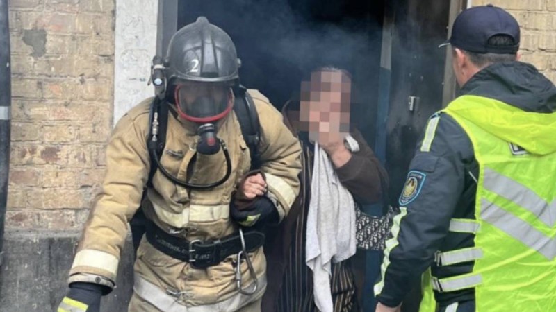 Жамбыл облысында өрттен 11 адам эвакуацияланды.