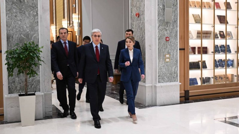 Мемлекет басшысы елордадағы бірқатар нысанды аралады.