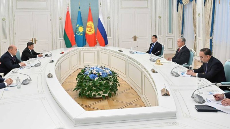 Тоқаев: Қазақстан Еуразиялық экономикалық одақты одан әрі дамытуға ниетті.