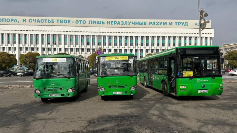 Сергек. Автобустарға айыппұл негізсіз салынған.