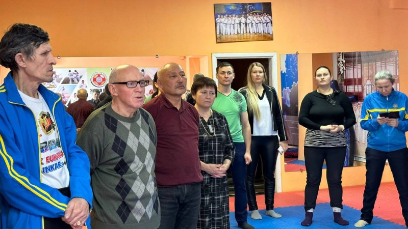 Солтүстік Қазақстан облысының каратэшілері «Аmanat» партиясына қолдау білдірді.