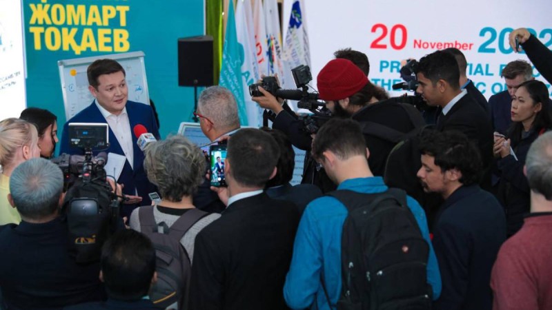 Әлемнің 37 елінен 44 шетелдік БАҚ Тоқаев штабына келді.