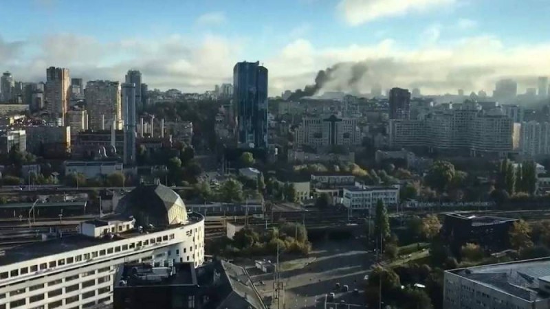 Киевке Беларусь тарапынан әуе шабуылы жасалды.