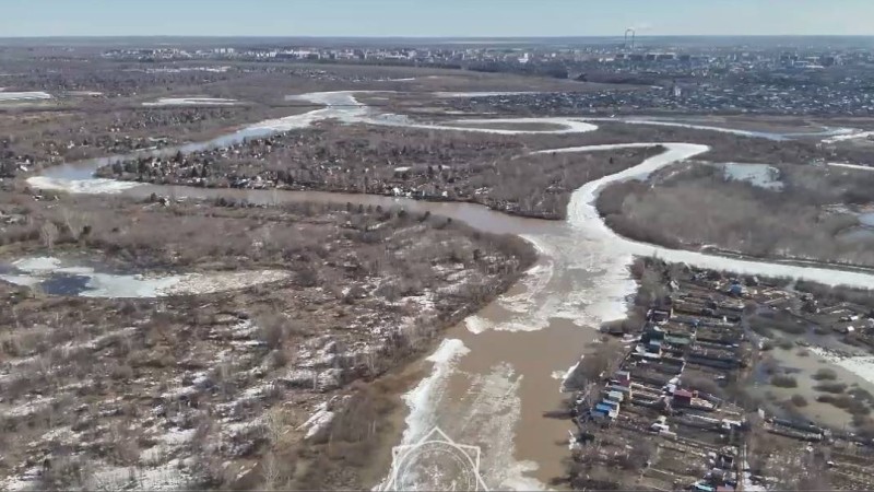 Петропавлдың бірнеше кентін су басты.