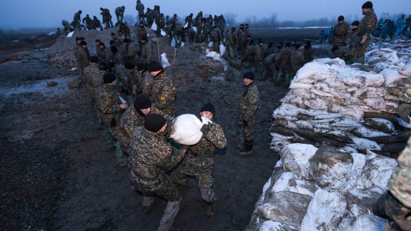 СҚО-да су тасқынына қарсы іс-шараларға 3000-нан астам адам жұмылдырылды.