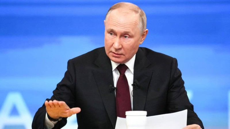 Путин: Күдіктілер Украинаға қашқан оларға шекарадан өтуге «дәліз» дайындалған.