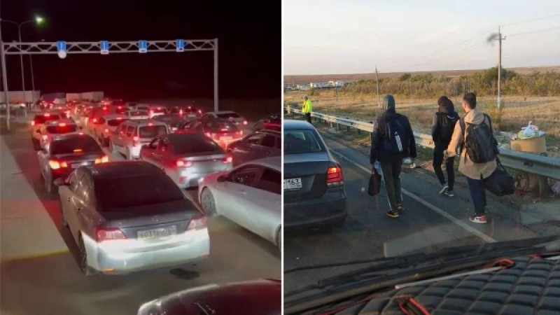Қазақстанға бір аптада 98 мың ресейлік кірген.