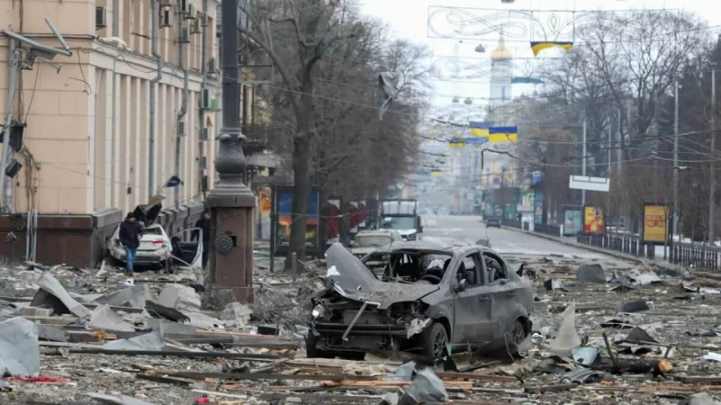 Украинада азат етілген жерлер қалпына келтіріліп жатыр — Владимир Зеленский.