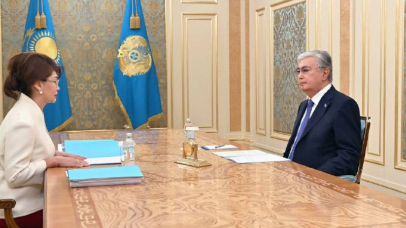 Президент Балаеваны қабылдады.
