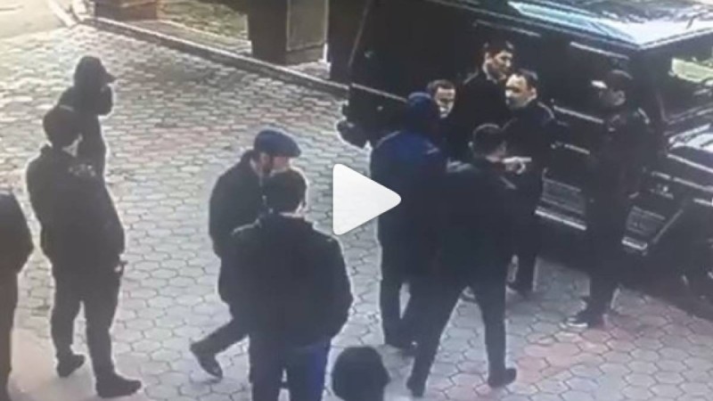 Алматының қақ ортасында атыс болды (видео).