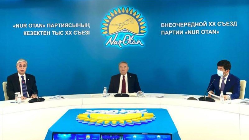 Тоқаев: «Нұр Отан» 21 трлн теңгеге бес жылда әлеуметтік мәселелерді шешпек.