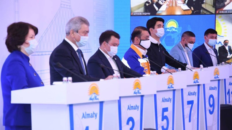 «Nur Otan» партиясының Алматы мәслихатына арналған тізімі жасалды.