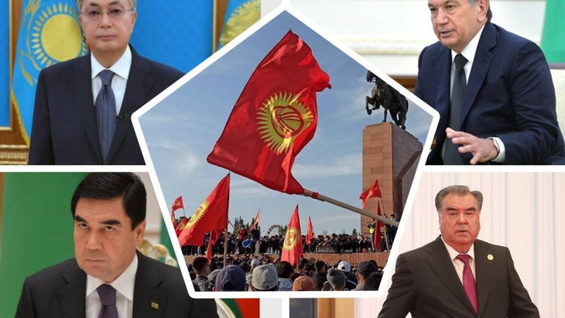 Қырғызстанға қатысты төрт елдің басшылары бірлескен мәлімдеме жасады.