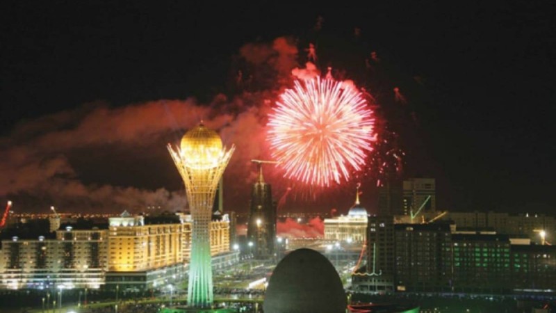 Назарбаев пен Нұр-Сұлтан қаласының туған күніне отшашу болады.