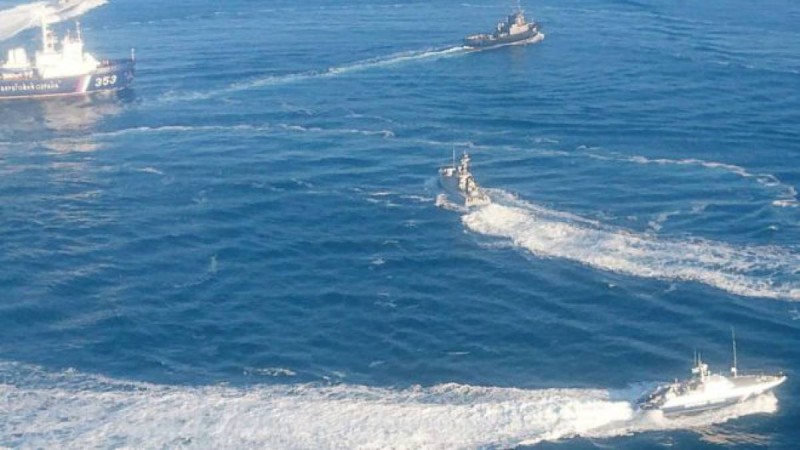 Украина арнайы қызметі: Кемелерде барлаушылар болған.