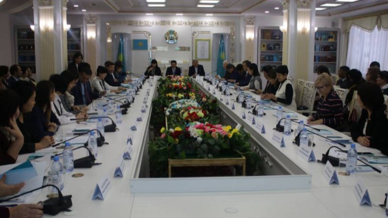 Терминологияның өзекті мәселелері талқыланды.