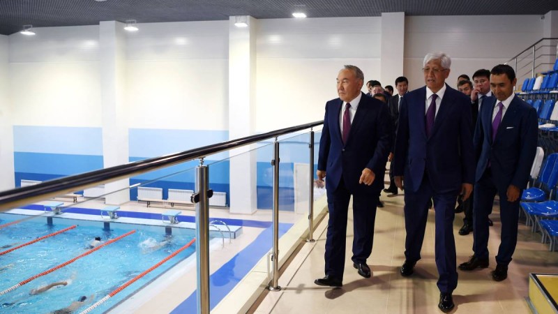 Назарбаев: Менің отбасым және жақындарым осы спорт кешенін арнайы сіздердің игіліктеріңіз үшін салды.