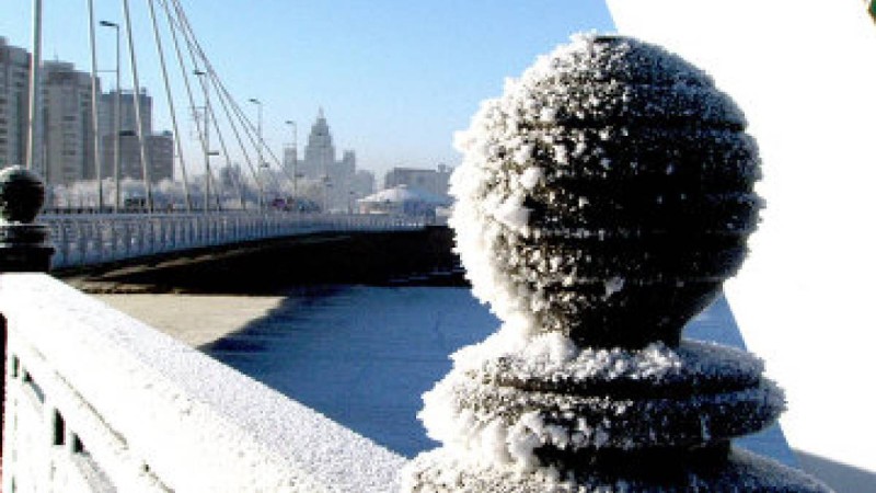 Астана қатты аяз болады.