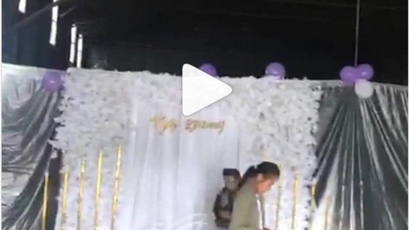 Жабық ангарда той жасағалы жатқандардың видеосы тарады (видео).