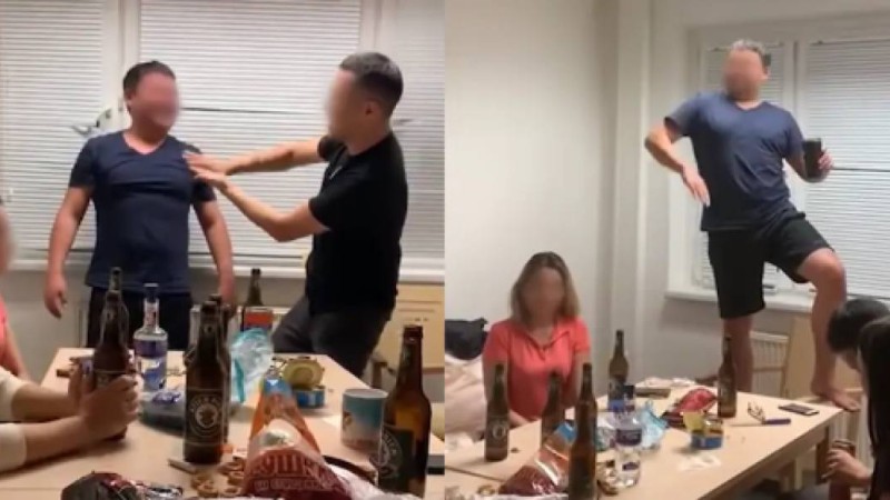 Германияда сайран салған болашақ судьялар министрліктердің қызметкерлері.