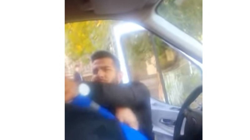 Жедел жәрдем көлігі жүргізушісін сабаған түрік азаматы екені анықталды (видео).