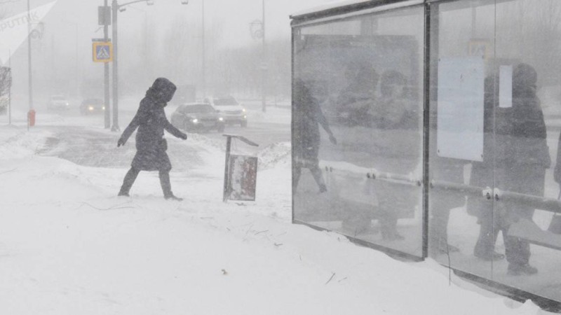 Нұр-Сұлтанда тағы боран.