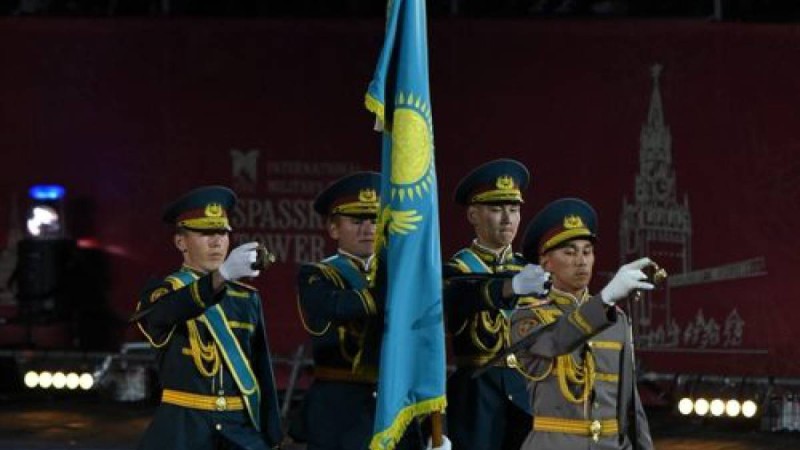 Қазақстан әскері Мәскеудегі жеңіс парадына қатысады.