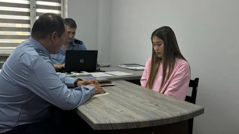 Қытайдан оралған азаматқа видеосы үшін полиция түсіндіру жұмысын жүргізді