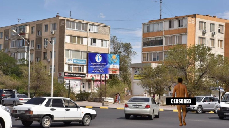 Ақтауда жалаңаш көшеде жүретіндер көбейген – бұл не?