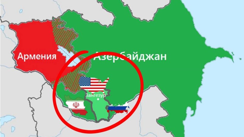 Зангезур дәлізіндегі АҚШ-тың рөлі: Ресей мен Иран алаңдаулы