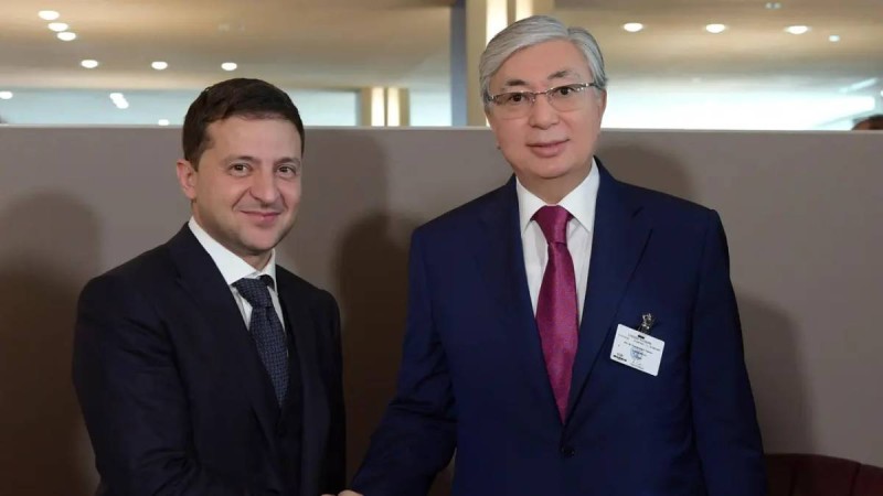 Тоқаев Зеленскийге Украинаның Тәуелсіздік күнімен құттықтау жолдады
