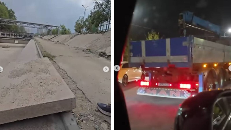 Алматыда гранит плиталарды ұрлау ісі бойынша қылмыстық іс қозғалды