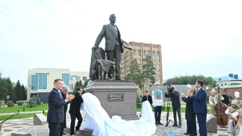 Қостанайда Алаштың аяулы перзенттерінің біріне ескерткіш қойылды