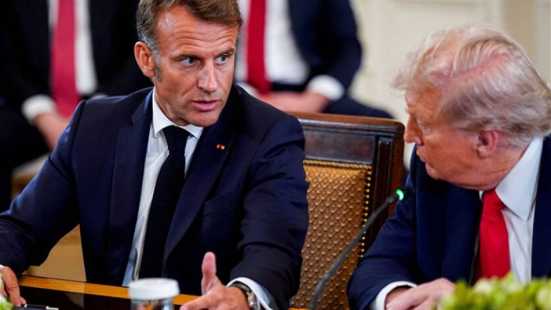 Трамп пен Макрон арасында Палестина мәселесіне байланысты келіспеушіліктер туындады