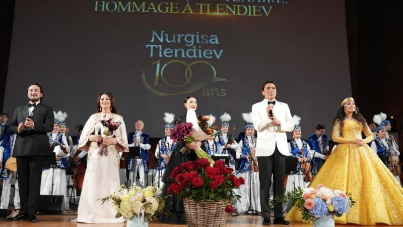 Парижде Нұрғиса Тілендиевтің 100 жылдығы аталып өтті