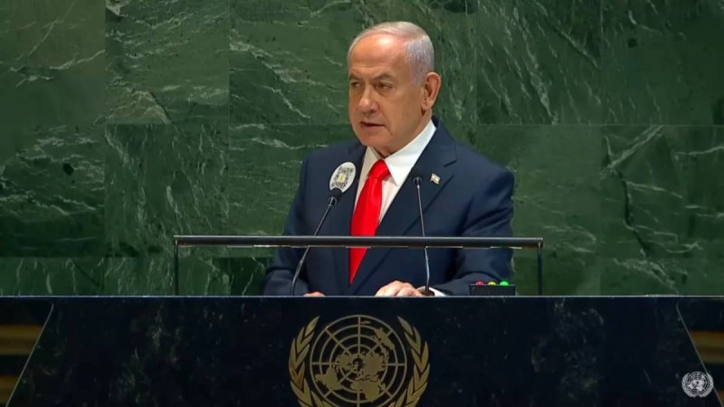 Нетаньяху БҰҰ-да сөз сөйлер кезде делегаттар жаппай залдан шығып кетті