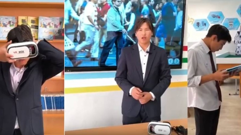 Астаналық оқушы зағип жандарға арналған ақылды көзілдірік ойлап тапты