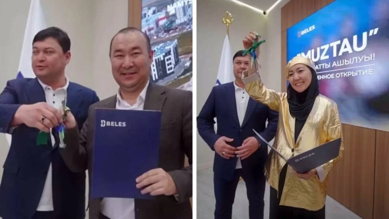 Айтыскерлер Айбек Қалиев пен Сара Тоқтамысова су жаңа пәтердің иесі атанды