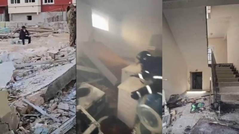 Ақтауда жарылыс болып,  бес адам зардап шекті