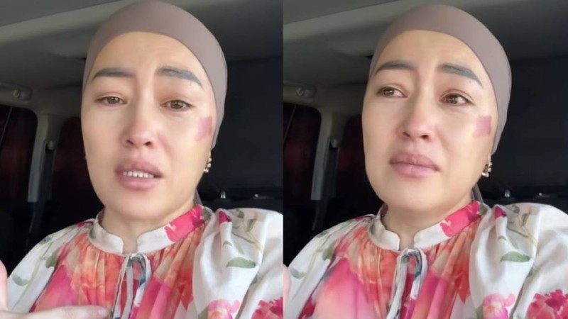 "Сіз жоқсыз! Сіз ғана жетпейсіз": Наркенже Серікбаева жылап, өкінішін жеткізді (ФОТО)