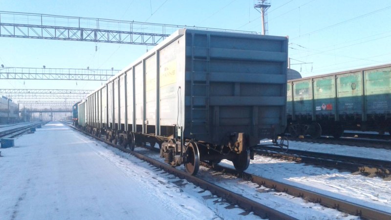 Ақмола облысында 8 вагон аударылып қалды